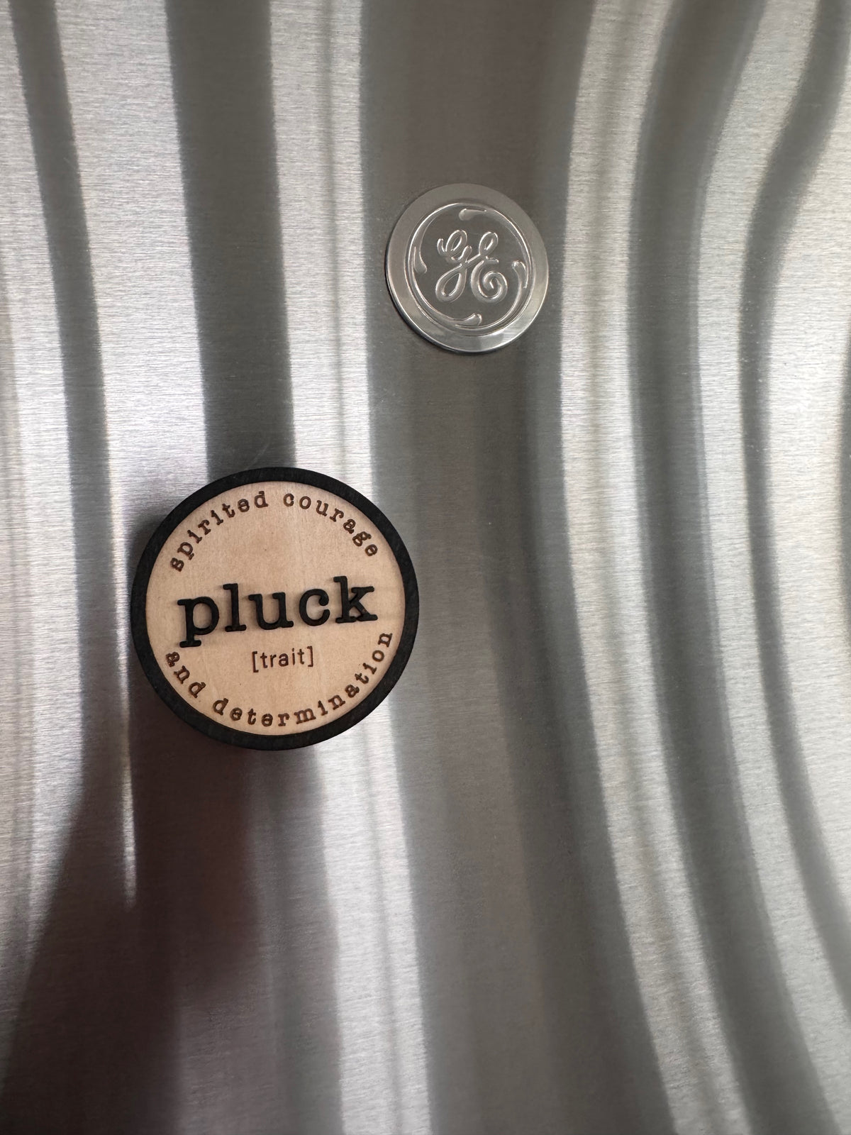 Pluck – Inspirational Handcrafted Wooden Magnet