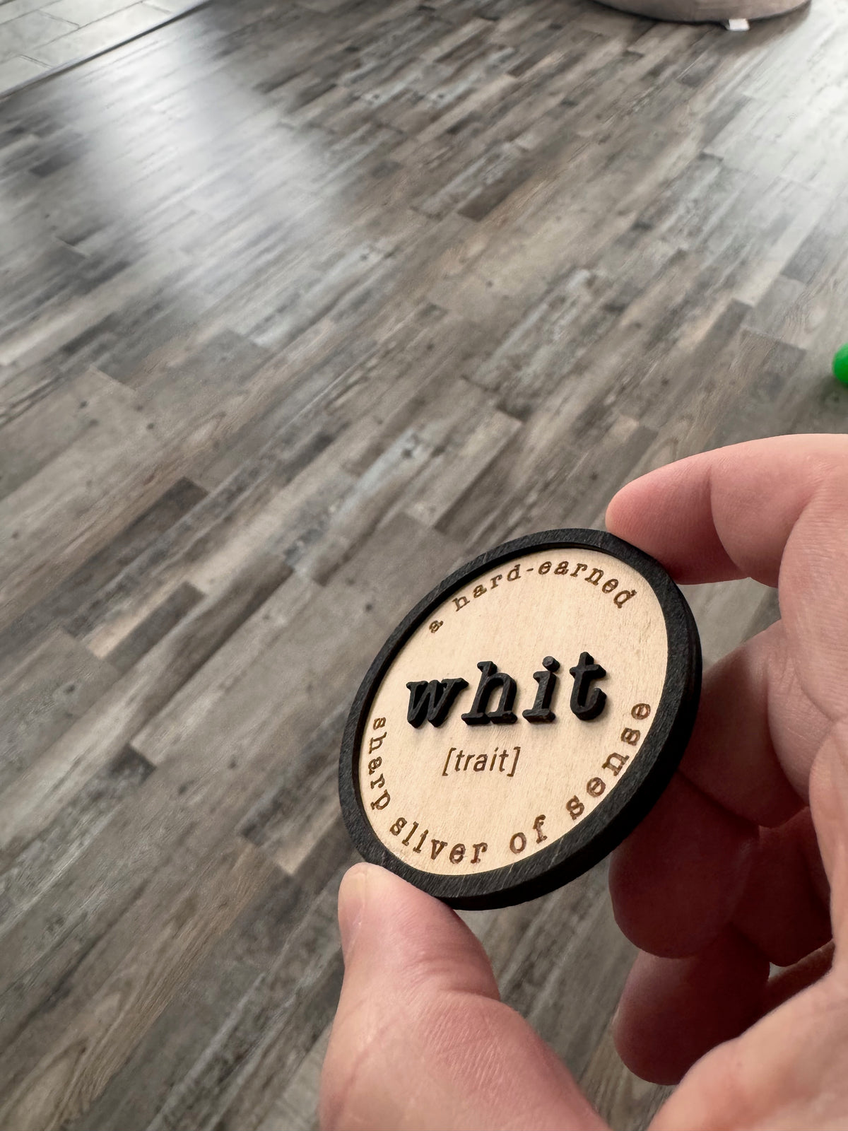 Whit – Clever Handcrafted Wooden Magnet